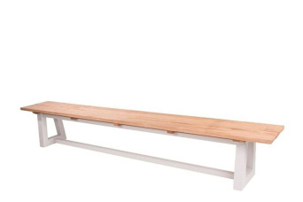  SUNS | Tuinbank Ovada 280 x 40 cm | Matt White 758741-31